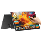 16" 3K Touchscreen Portable Monitor with USB-C and HDMI