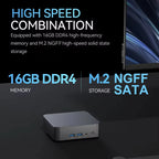 Mini Desktop PC Portable Intel i9 16GB RAM 1TB SSD Black