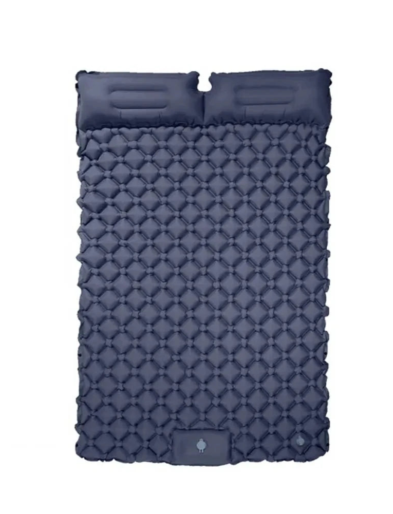 Portable Double Inflatable Camping Mattress Self-Inflating Sleeping Pad for Hiking, Beach & Outdoor Adventures