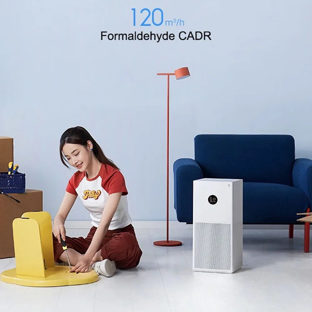 Smart Home Air Purifier with Formaldehyde & PM2.5 Removal