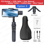 Portable 3-Axis Gimbal with AI Face Tracking & Zoom