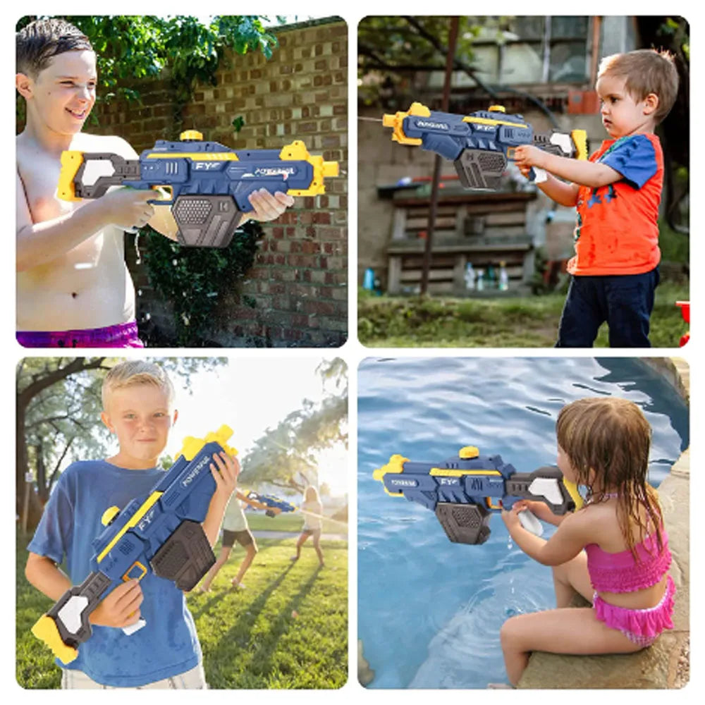 Electric Water Blaster with Large Tank Powerful Rechargeable Squirt Gun for Outdoor Pool Fun