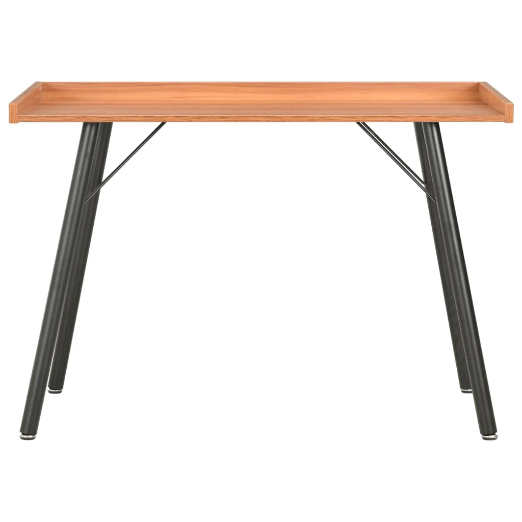 Modern 90cm Study Desk – Space-Saving Table with Shelf for Home Office or Bedroom