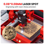 2-in-1 Laser Engraver with Rotary Axis and Infrared Head