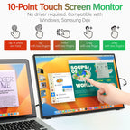 16" 3K Touchscreen Portable Monitor with USB-C and HDMI