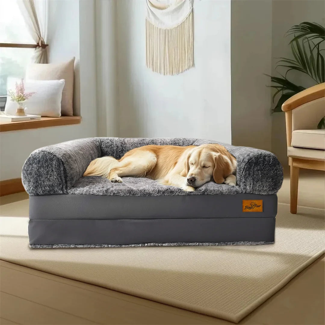 180×95 cm Orthopedic Giant Foldable Dog & Human Bed