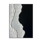 100x150cm Abstract Knife Texture Canvas Wall Art (Unframed)