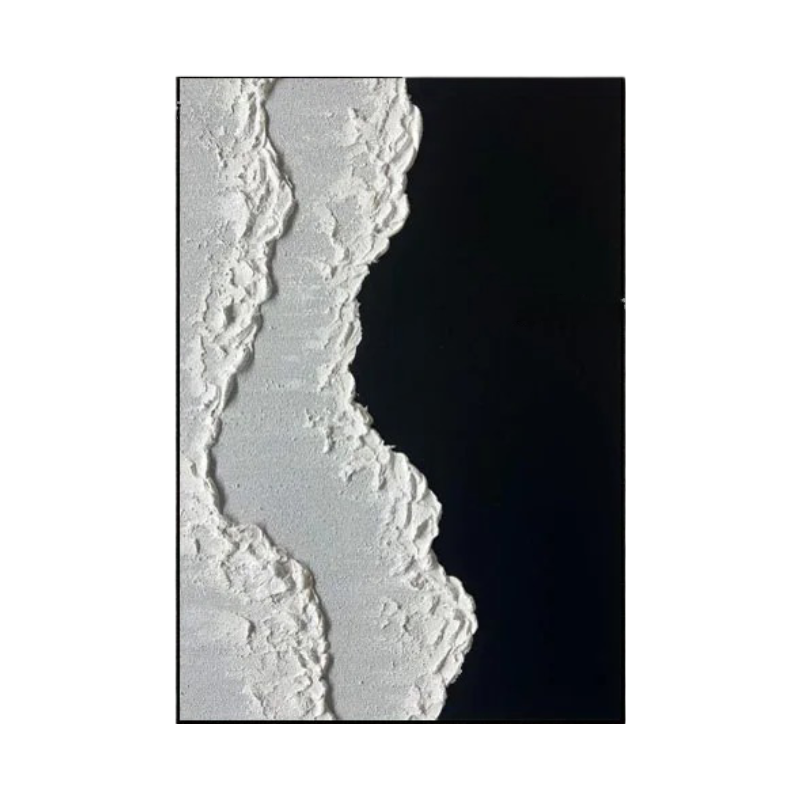 100x150cm Abstract Knife Texture Canvas Wall Art (Unframed)