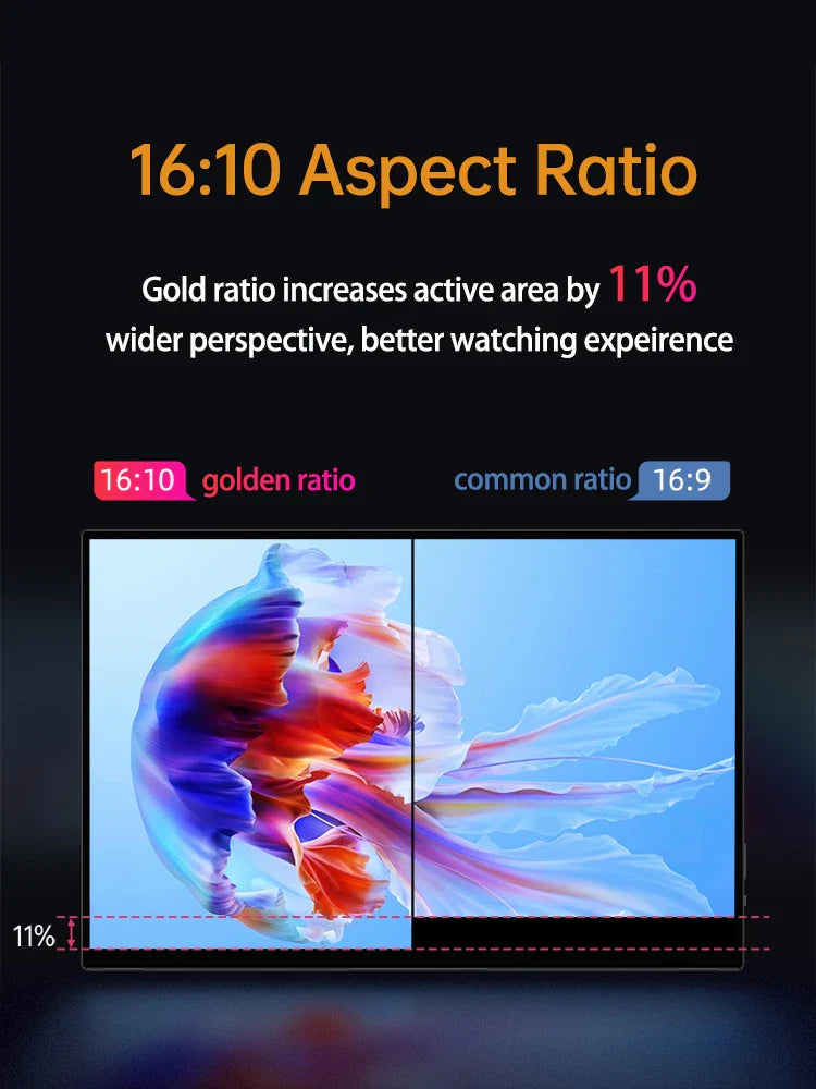14" 4K OLED Portable Monitor with HDR and USB-C