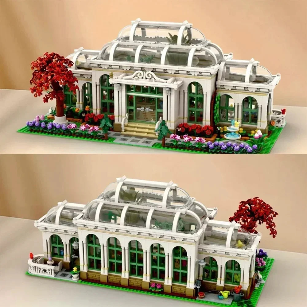 Botanical Garden Model Building Blocks, DIY Toy Set