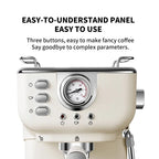 20 Bar Semi-Automatic Espresso Machine for Perfect Coffee