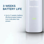 Rechargeable Sonic Electric Toothbrush with Deep Clean & Timer