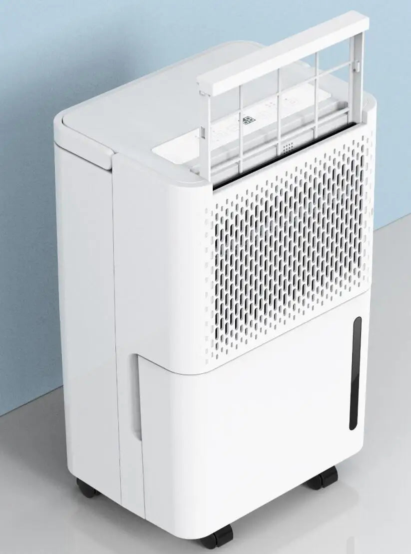 Portable Dehumidifier 12L/Day with Silent Compressor for Home Use