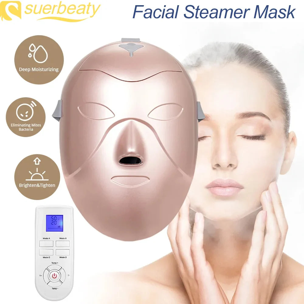 Moisturizing Face Steamer Mask for Home Spa - LT-110M