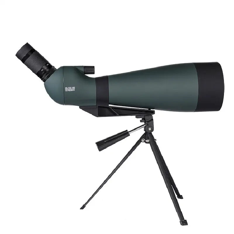 Waterproof 25-75x100mm Zoom Spotting Scope for Outdoors