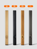 Silent Indoor Sliding Door Lock for Bedroom & Living Room, Key Included