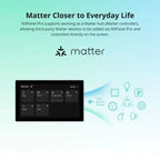 Smart Home Control Panel with Zigbee Hub and Camera View