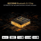 2-Channel 300W Bluetooth Amplifier with USB and Optical Input