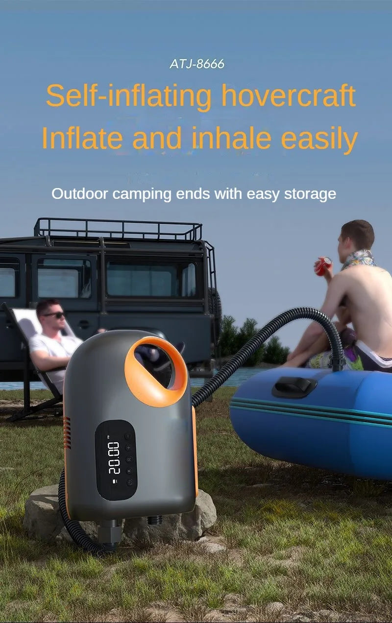Portable 20PSI Cordless Electric Air Pump for Outdoor Use