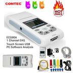 12-Lead ECG Machine with Touchscreen and Auto-Diagnosis