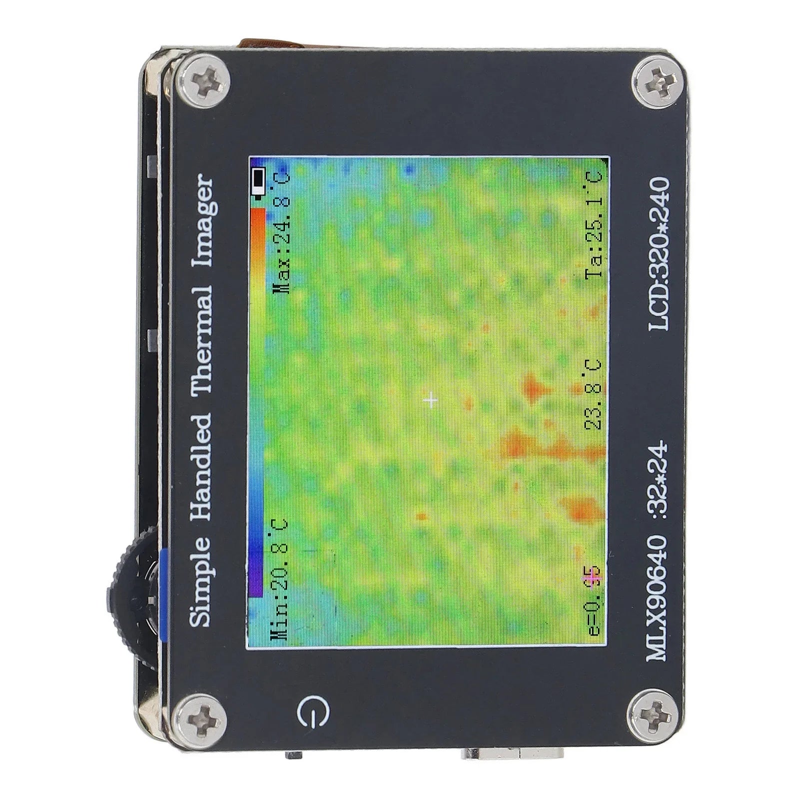 Multifunction Infrared Thermographic Camera with Wide Temp Range