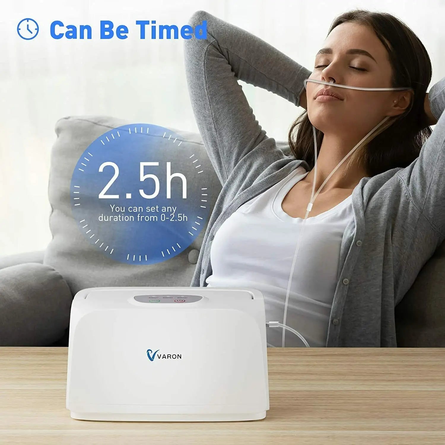 3L Pulse Flow Oxygen Concentrator for Car and Outdoor Use