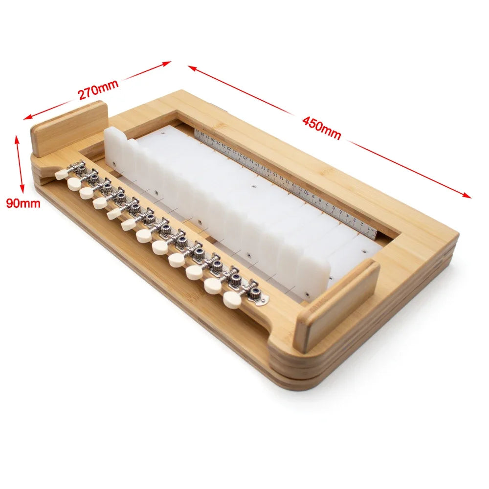 2-in-1 Bamboo Soap Cutter, 12-Bar Precision Slicer