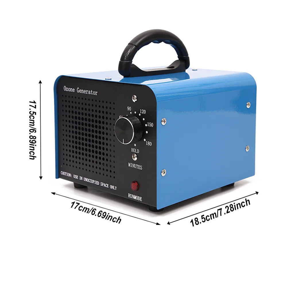 Powerful 6000mg Ozone Generator Air Purifier – Removes Smoke, Pet & Home Odours