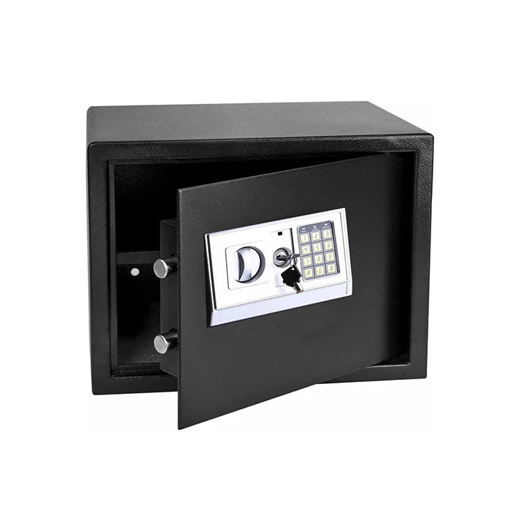 Digital Electronic Safe Box with Keypad and Keys – 38cm