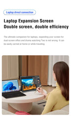 10.5-Inch Portable Monitor 1280P HDR Display for Laptop or Console
