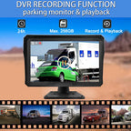 10.1” 6-Channel Vehicle Camera Monitor System with Backup