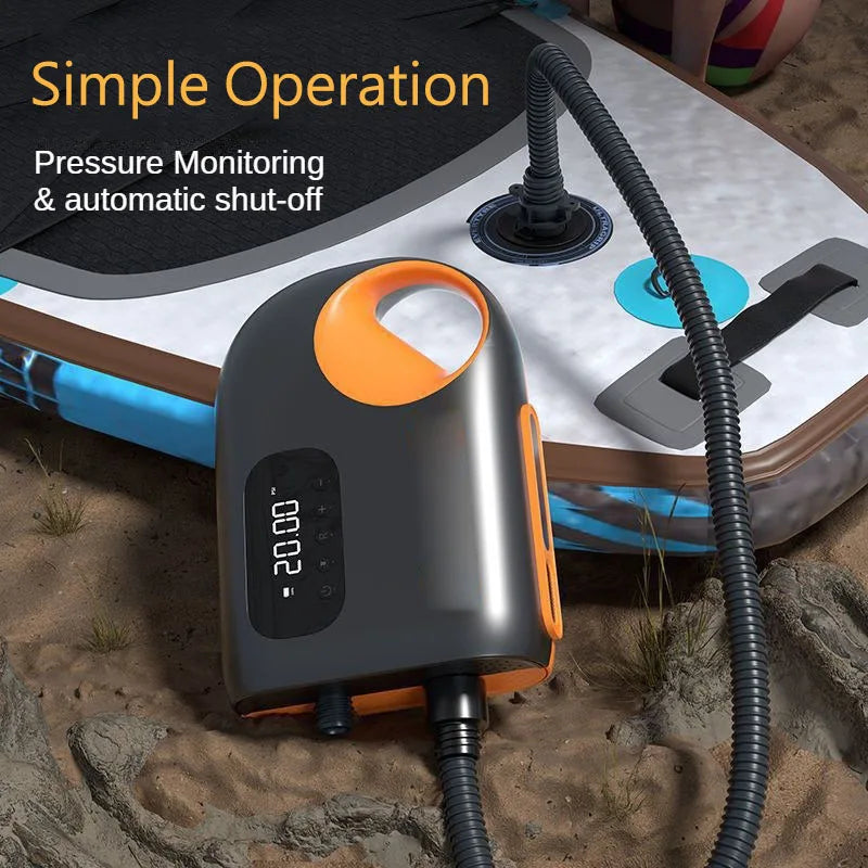 Portable 20PSI Cordless Electric Air Pump for Outdoor Use