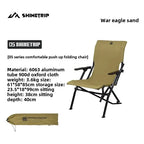 Lightweight Adjustable Outdoor Chair – Relax & Recline Sand