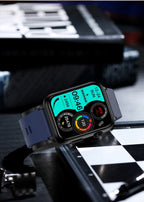 1.91" Health Tracker Watch with ECG, BP, Uric Acid