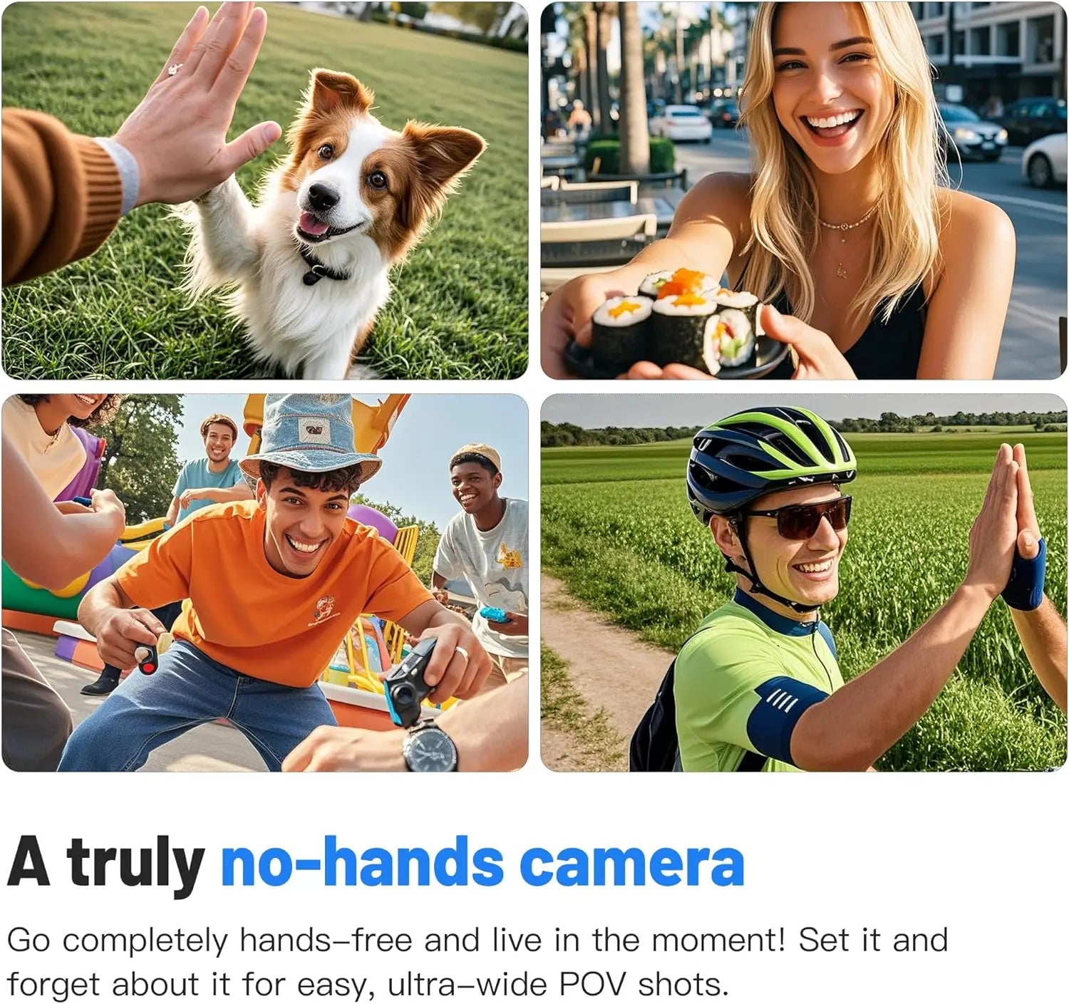 1080P Mini WiFi Wireless Body Camera Portable Thumb Size 64GB White