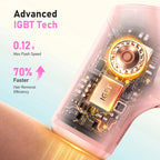 Home IPL Hair Remover 9 Levels Painless White