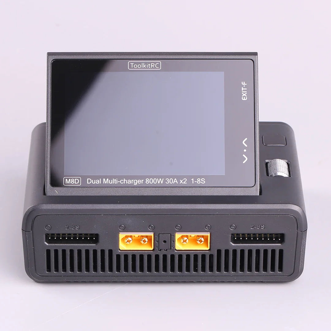1600W Dual Channel Touchscreen RC Battery Charger 50A