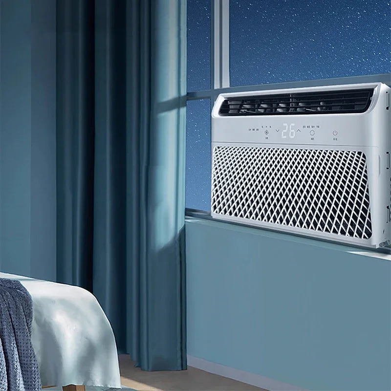 Window Air Conditioner 1500W with Heating, Dehumidifier & Smart Inverter Technology