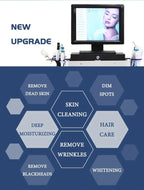 14-in-1 Facial Machine with Oxygenation Scrubber 220V