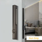 Silent Indoor Sliding Door Lock for Bedroom & Living Room, Key Included