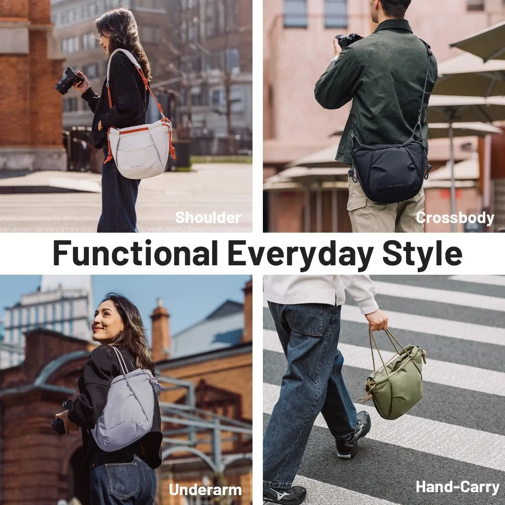 Compact Shoulder Camera Bag for Mirrorless & Accessories