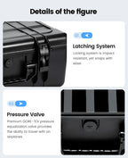 20 Bay 3.5 inch HDD Storage Case with Lock Protection