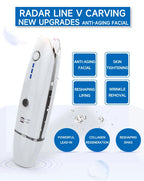 Electric Ultrasonic Vibration Massager – Wrinkle Remover AU Plug