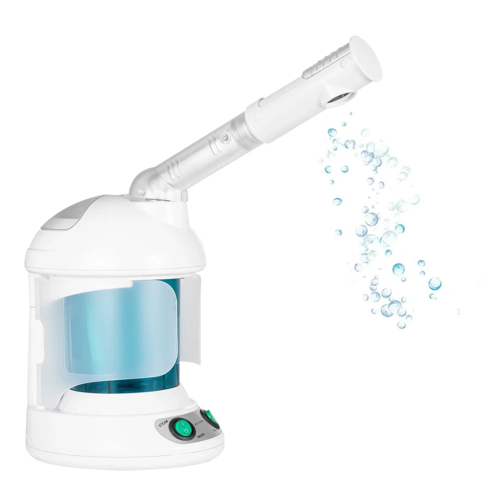 Compact Tabletop Facial Steamer for Deep Hydration & Spa Use