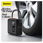 Cordless Dual Cylinder Tire Inflator with LCD Display