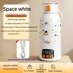 Portable 500ml Wireless Electric Kettle with Fast Charging