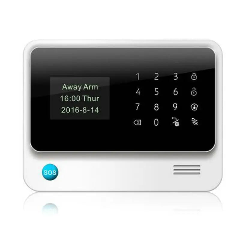 Wireless GSM WiFi Home Alarm System with APP Remote Control and Door/Window Sensor