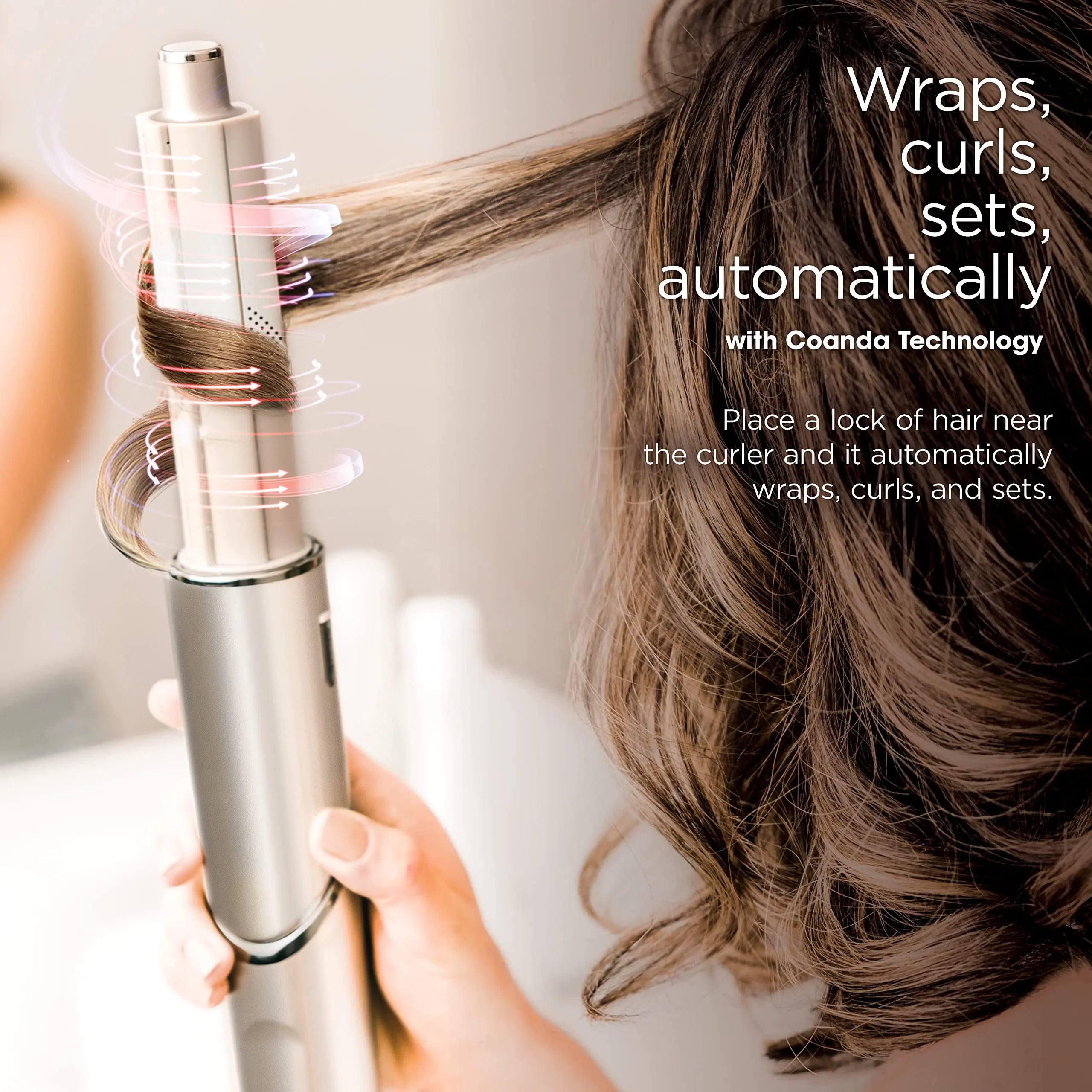 Multifunction Hair Styler with Brushes and Curlers