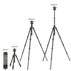Lightweight Travel Tripod for DSLR & Mirrorless Cameras
