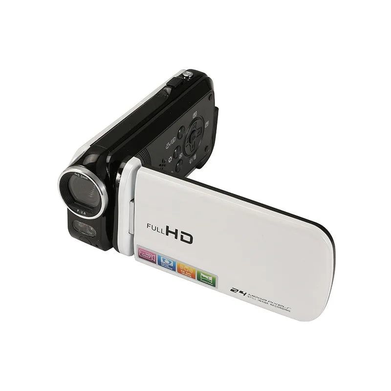 1080P Digital Camera with 18X Zoom & 3" LCD Touch Screen 8GB Card